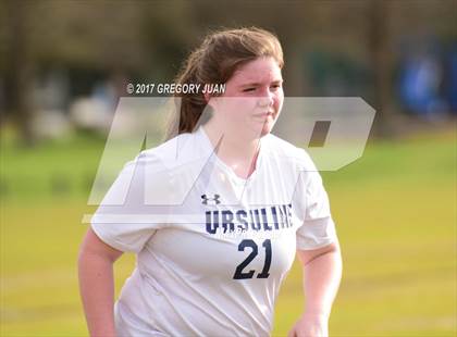 Thumbnail 3 in Leesville @ Ursuline Academy (LHSAA Division III 1st Round Playoff) photogallery.