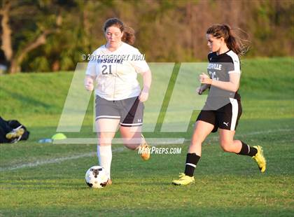 Thumbnail 2 in Leesville @ Ursuline Academy (LHSAA Division III 1st Round Playoff) photogallery.