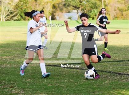 Thumbnail 2 in Leesville @ Ursuline Academy (LHSAA Division III 1st Round Playoff) photogallery.