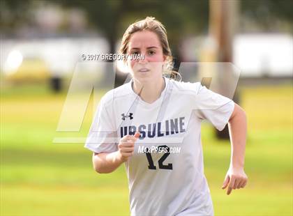 Thumbnail 1 in Leesville @ Ursuline Academy (LHSAA Division III 1st Round Playoff) photogallery.
