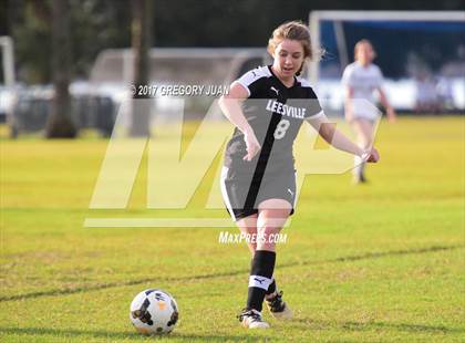 Thumbnail 2 in Leesville @ Ursuline Academy (LHSAA Division III 1st Round Playoff) photogallery.