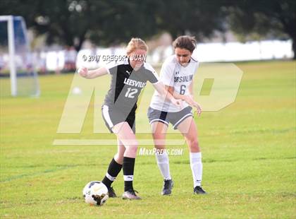 Thumbnail 1 in Leesville @ Ursuline Academy (LHSAA Division III 1st Round Playoff) photogallery.