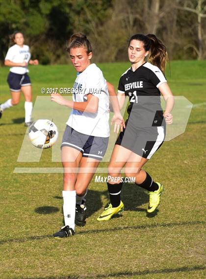 Thumbnail 3 in Leesville @ Ursuline Academy (LHSAA Division III 1st Round Playoff) photogallery.