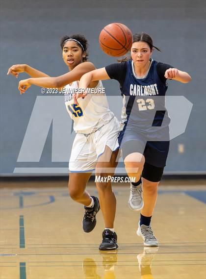Thumbnail 2 in Carlmont @ Newark Memorial (Newark Optimist Club Holiday Classic) photogallery.