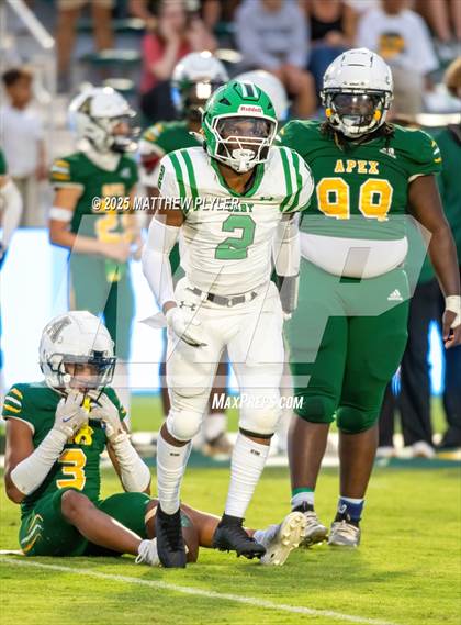 Thumbnail 3 in Cary vs Apex (The Old Wake Rivalry - Centennial Celebration) photogallery.