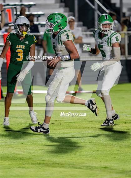 Thumbnail 1 in Cary vs Apex (The Old Wake Rivalry - Centennial Celebration) photogallery.