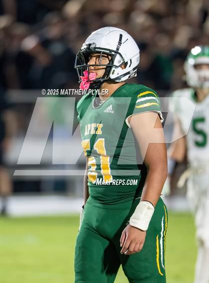 Thumbnail 2 in Cary vs Apex (The Old Wake Rivalry - Centennial Celebration) photogallery.