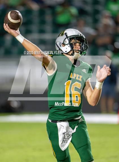 Thumbnail 2 in Cary vs Apex (The Old Wake Rivalry - Centennial Celebration) photogallery.