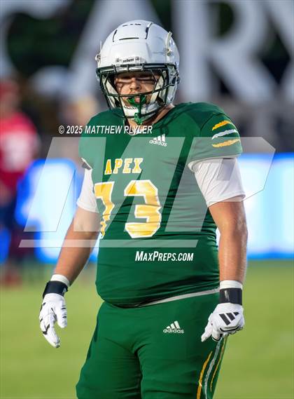 Thumbnail 1 in Cary vs Apex (The Old Wake Rivalry - Centennial Celebration) photogallery.