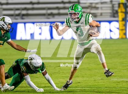 Thumbnail 1 in Cary vs Apex (The Old Wake Rivalry - Centennial Celebration) photogallery.