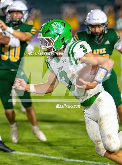 Thumbnail 1 in Cary vs Apex (The Old Wake Rivalry - Centennial Celebration) photogallery.