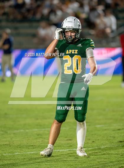 Thumbnail 1 in Cary vs Apex (The Old Wake Rivalry - Centennial Celebration) photogallery.