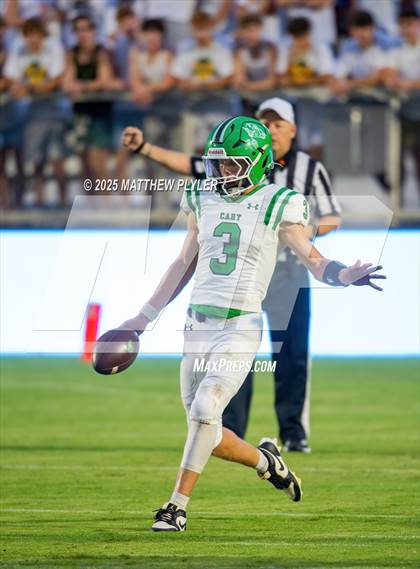 Thumbnail 1 in Cary vs Apex (The Old Wake Rivalry - Centennial Celebration) photogallery.