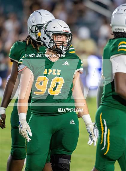 Thumbnail 3 in Cary vs Apex (The Old Wake Rivalry - Centennial Celebration) photogallery.