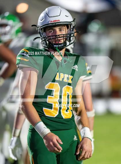 Thumbnail 3 in Cary vs Apex (The Old Wake Rivalry - Centennial Celebration) photogallery.