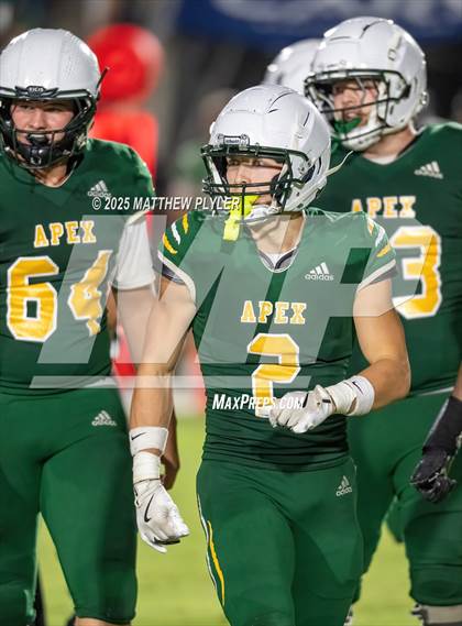 Thumbnail 2 in Cary vs Apex (The Old Wake Rivalry - Centennial Celebration) photogallery.