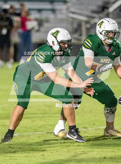 Thumbnail 2 in Cary vs Apex (The Old Wake Rivalry - Centennial Celebration) photogallery.