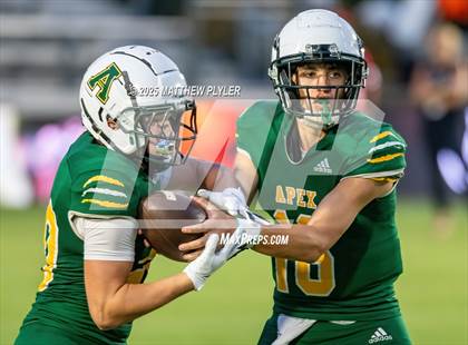Thumbnail 2 in Cary vs Apex (The Old Wake Rivalry - Centennial Celebration) photogallery.