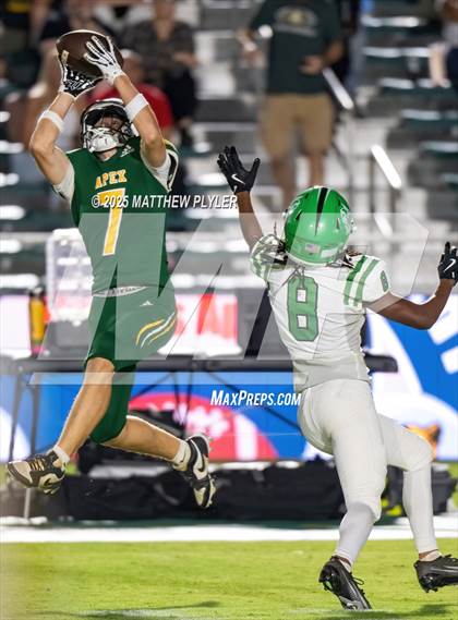 Thumbnail 2 in Cary vs Apex (The Old Wake Rivalry - Centennial Celebration) photogallery.