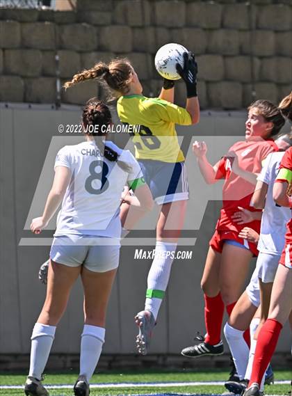 Thumbnail 1 in Boerne-Champion vs Grapevine (UIL 5A Girls Soccer State Semifinal) photogallery.