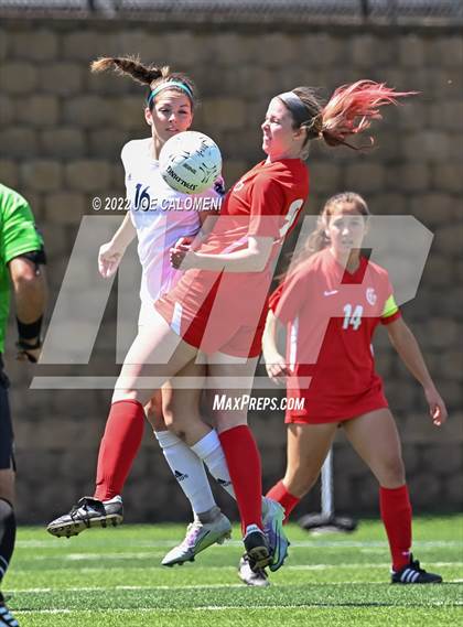 Thumbnail 3 in Boerne-Champion vs Grapevine (UIL 5A Girls Soccer State Semifinal) photogallery.