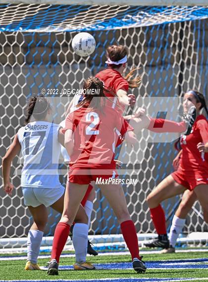 Thumbnail 3 in Boerne-Champion vs Grapevine (UIL 5A Girls Soccer State Semifinal) photogallery.