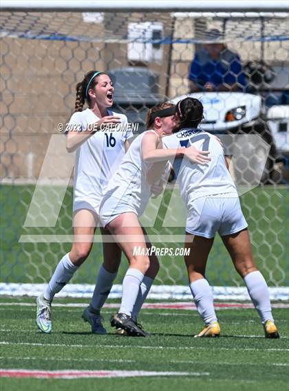 Thumbnail 2 in Boerne-Champion vs Grapevine (UIL 5A Girls Soccer State Semifinal) photogallery.