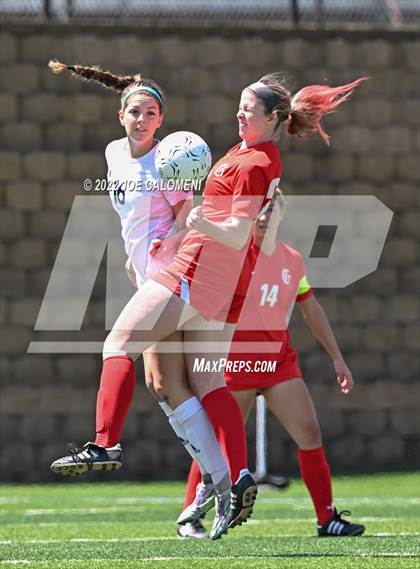 Thumbnail 1 in Boerne-Champion vs Grapevine (UIL 5A Girls Soccer State Semifinal) photogallery.