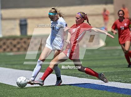 Thumbnail 2 in Boerne-Champion vs Grapevine (UIL 5A Girls Soccer State Semifinal) photogallery.