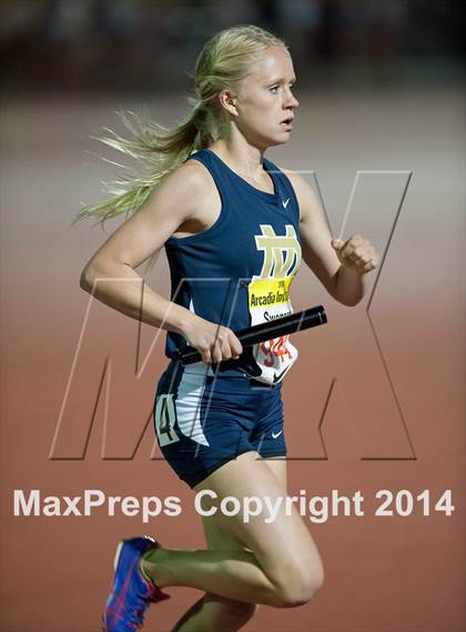 Thumbnail 3 in Arcadia Invitational (Girls Events) photogallery.