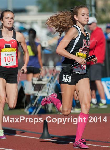 Thumbnail 3 in Arcadia Invitational (Girls Events) photogallery.