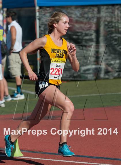 Thumbnail 3 in Arcadia Invitational (Girls Events) photogallery.