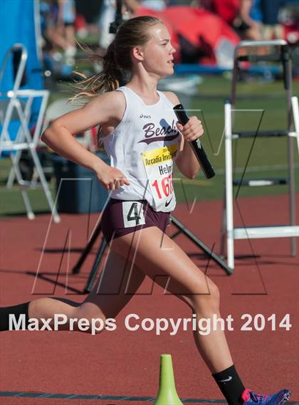 Thumbnail 2 in Arcadia Invitational (Girls Events) photogallery.