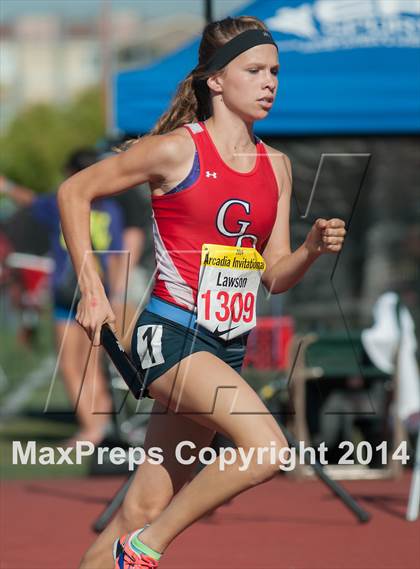 Thumbnail 3 in Arcadia Invitational (Girls Events) photogallery.