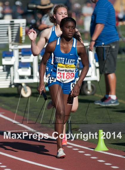 Thumbnail 3 in Arcadia Invitational (Girls Events) photogallery.
