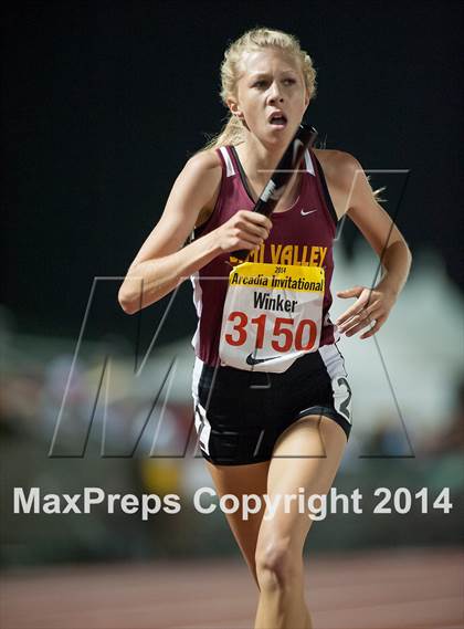 Thumbnail 3 in Arcadia Invitational (Girls Events) photogallery.