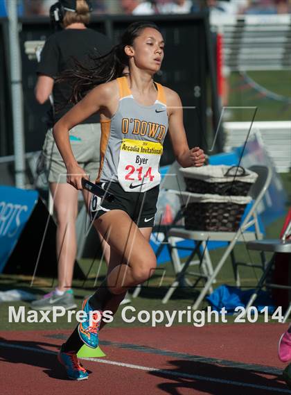 Thumbnail 1 in Arcadia Invitational (Girls Events) photogallery.