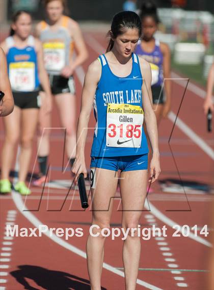 Thumbnail 2 in Arcadia Invitational (Girls Events) photogallery.