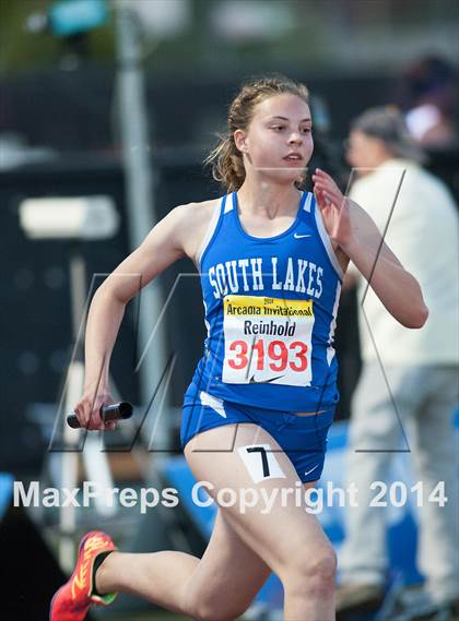 Thumbnail 3 in Arcadia Invitational (Girls Events) photogallery.