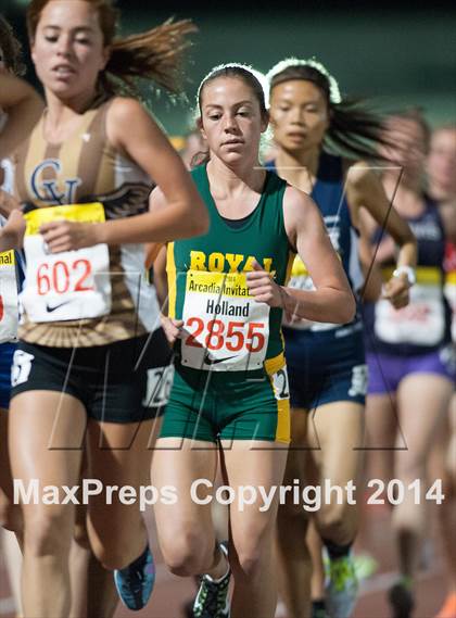Thumbnail 2 in Arcadia Invitational (Girls Events) photogallery.