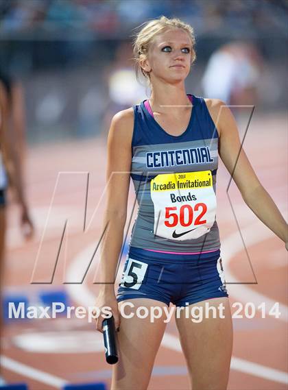 Thumbnail 3 in Arcadia Invitational (Girls Events) photogallery.
