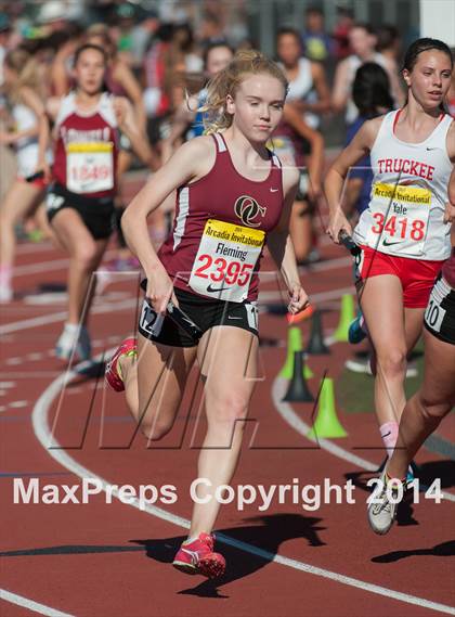 Thumbnail 3 in Arcadia Invitational (Girls Events) photogallery.