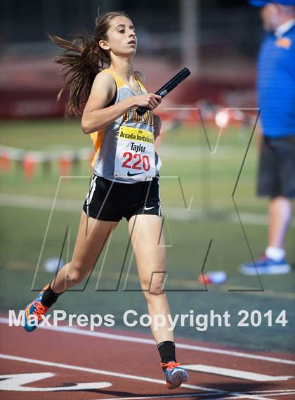 Thumbnail 1 in Arcadia Invitational (Girls Events) photogallery.