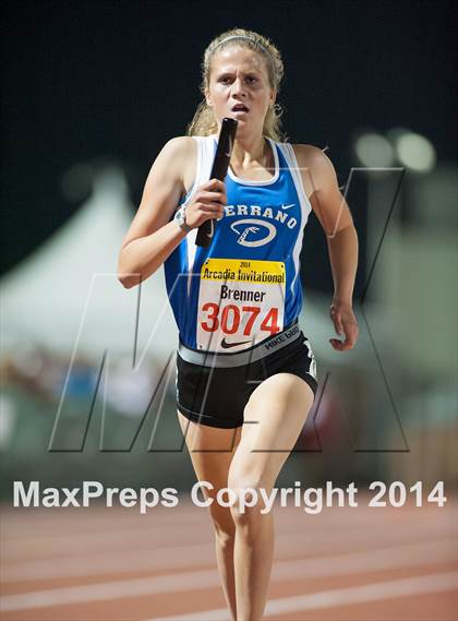 Thumbnail 3 in Arcadia Invitational (Girls Events) photogallery.