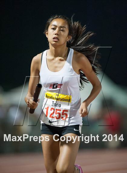 Thumbnail 1 in Arcadia Invitational (Girls Events) photogallery.