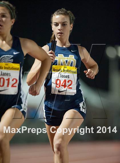 Thumbnail 2 in Arcadia Invitational (Girls Events) photogallery.