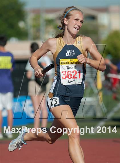 Thumbnail 2 in Arcadia Invitational (Girls Events) photogallery.