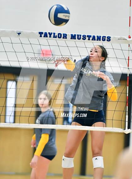 Thumbnail 2 in College Station vs. Cypress Ranch (2023 KISD/CFISD Varsity Tournament) photogallery.