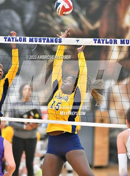 Thumbnail 3 in College Station vs. Cypress Ranch (2023 KISD/CFISD Varsity Tournament) photogallery.