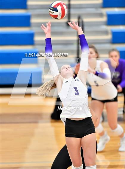 Thumbnail 2 in College Station vs. Cypress Ranch (2023 KISD/CFISD Varsity Tournament) photogallery.
